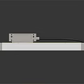 Precision Linear Encoder With Silver Metal Housing Yellow Strip Black Reflective Base And Cable