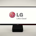 LG Computer Monitor With Clear Display Screen And Modern Sleek Design