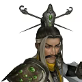 Modern Game Character Three Kingdoms Unparalleled Character Man 3d model