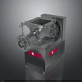 ROM Commercial Stainless Steel Meat Grinder With Metal Feeding Tray And Blade