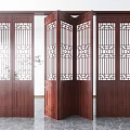 Chinese Screen Partition 3d model