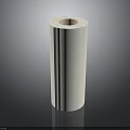 White Kitchen Paper Towel Roll With Textured Surface And Wooden Core For Kitchen Cleaning