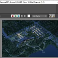 Aerial View Planning of Modern Residential Complex With Green Spaces And Waterfront