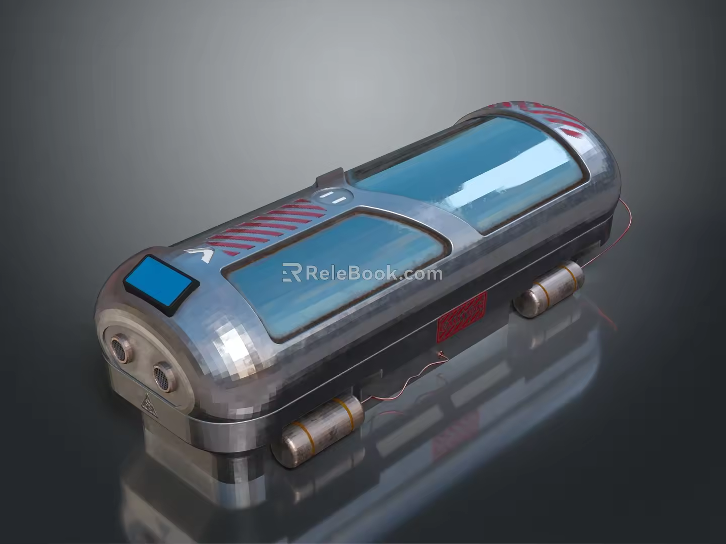 Sci-fi Capsule Space Capsule Hibernation Capsule Freezing Capsule Rest Capsule Rest Capsule 3d model