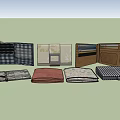 Folding Wallet Card Bag 3d model