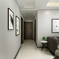 Modern Living Room Design With Gray Sofa Coffee Table TV Floor Lamp And Curtains