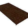 floor tile red floor tile 3d model