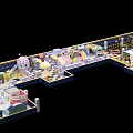 Colorful Playground With Slides Swings Climbing Frames Interactive Areas And Safe Flooring
