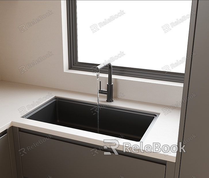 Modern kitchen dish washing basin kitchen single sink model