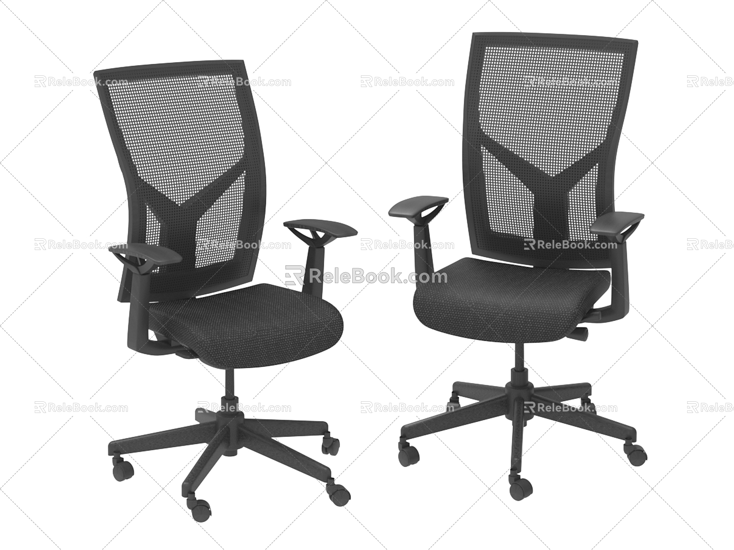 Furniture office chair 3d model