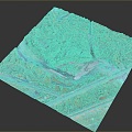 Geography, topography, mountain shape, ridge, ridge, valley, mountain range, canyon, geomorphology, mountain peak, mountain body 3d model