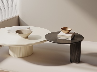 Modern coffee table model