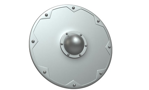 Modern Shield 3d model