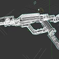 Futuristic Sci Fi Weapon 3D Model With Sleek Design And Advanced Features