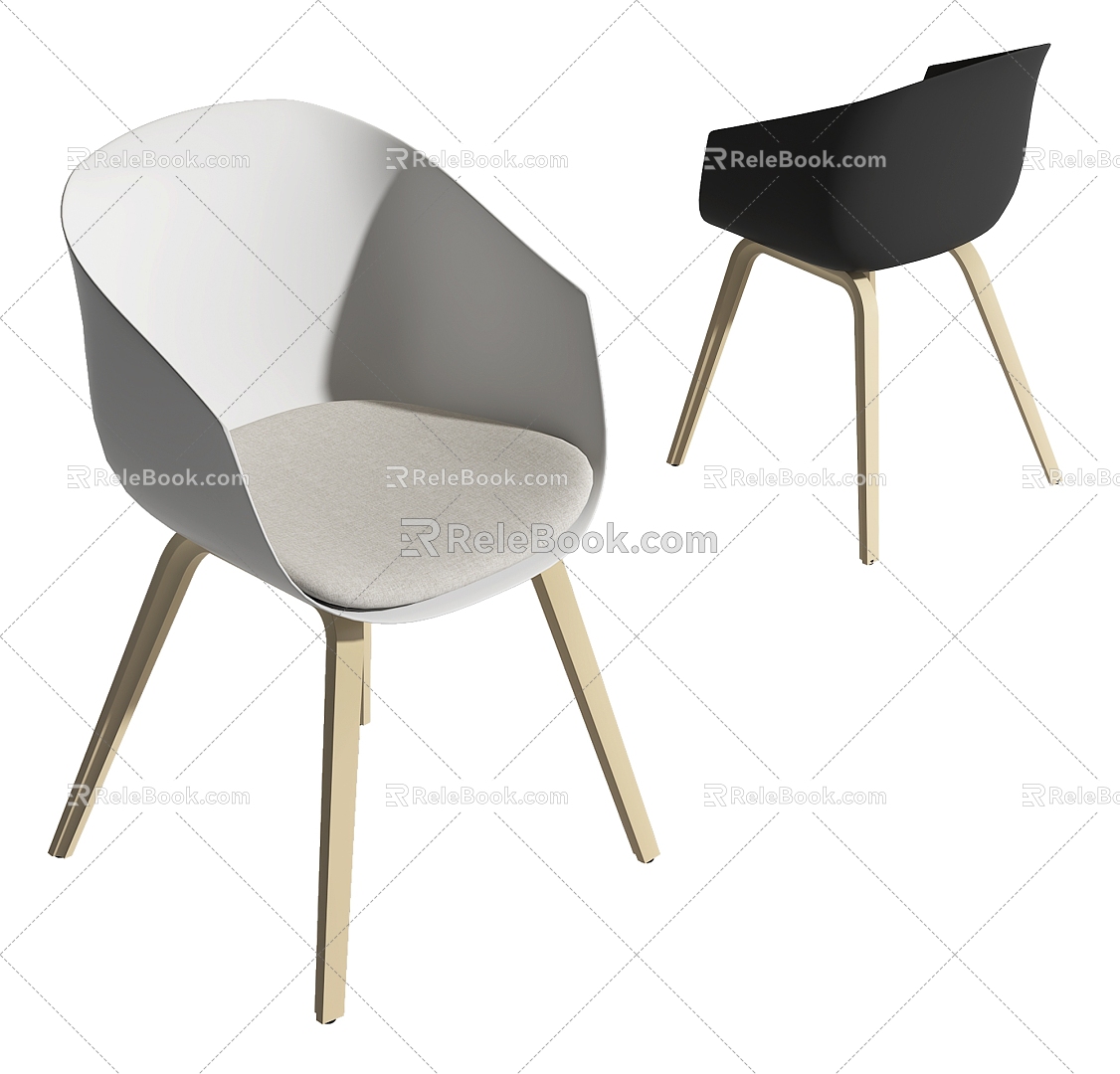 Modern Dining Chair 3d model