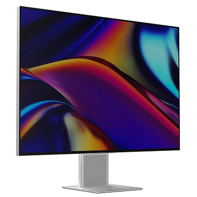 Modern Smart Television With Colorful Dynamic Screen And Sleek Stand Design 3d model