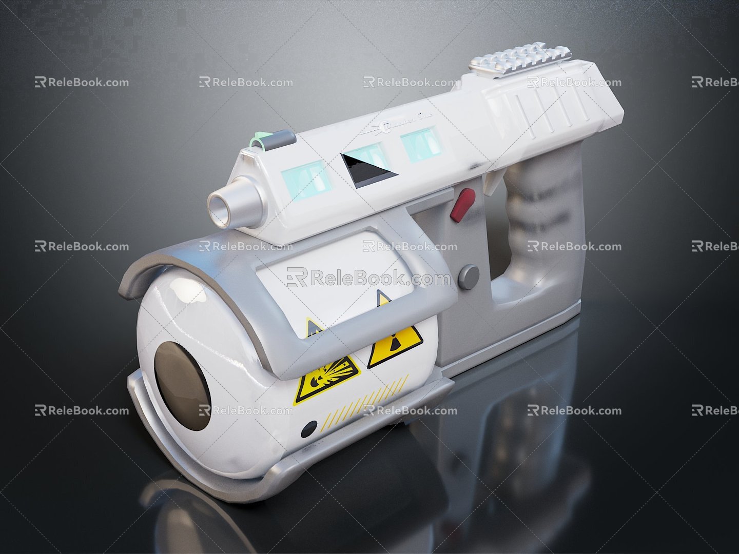 Sandblasting machine blasting gun gun industrial gun daily necessities 3d model