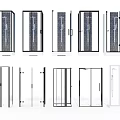 Multiple Shower Sauna Enclosure Styles With Glass Doors And Different Frame Designs