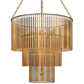 Modern chandelier 3d model