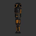 Sci-Fi Characters In Futuristic Astronaut Suits With Detailed Armor Front And Back Views