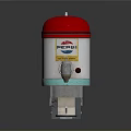 Red And White Pepsi Beverage Dispenser With ICE 2012 Model And Foot Pedal