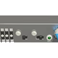 Headphone Speaker Audio Device With Control Panel Knobs Buttons And Power Switch