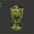 Transformers Gauda Warrior Gauda Mech Warrior Mech Soldier Machine Armor Mechanical Armor 3d model