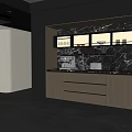 Minimalist Sideboard 3d model