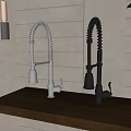 Hardware faucet 3d model