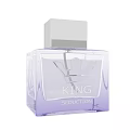 Transparent Square Glass Perfume Bottle King Seduction Luxury Cosmetics Fragrance