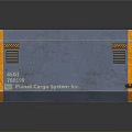 Vehicle Propulsion System Component With Blue Orange Design And Mechanical Details