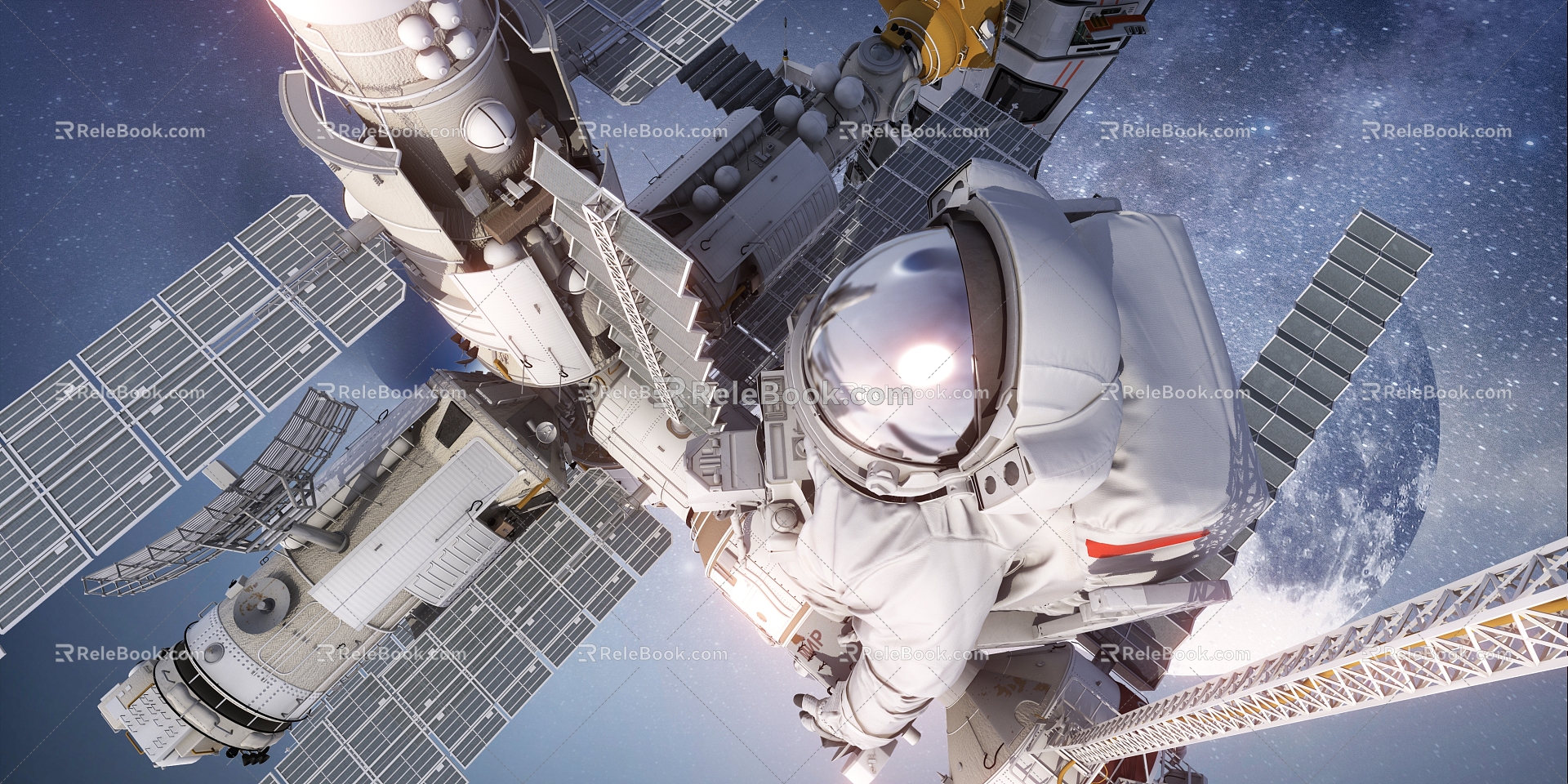 The Modern Astronaut 3d model