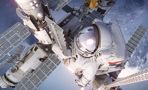 The Modern Astronaut 3d model