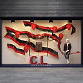 Modern Window 3d model