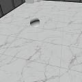 White Marble Floor Tile Polished Tile Tile 3d model