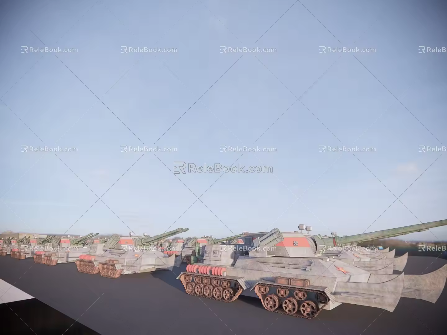 Apocalypse Tank SU Model 3d model