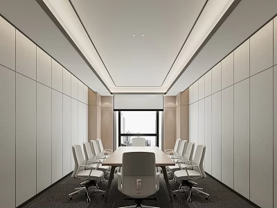 Modern Meeting Room Small Meeting Room 3d model