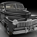 Ford Mercury 1948 Car Sedan Vintage Car Vintage Car 3d model