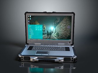 Notebook Portable Computer Portable Laptop Computer Peripheral Hardware Computer Hardware 3d model