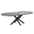 Modern Simple Dining Table Dining Table Table Simple Table Marble Table 3d model