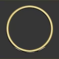 Elegant Stylish Golden Ring Featuring Three Red Gemstones For Fashion Accessories