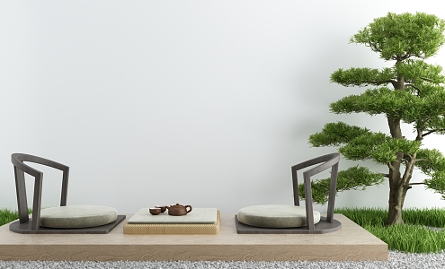 Tatami leisure sofa 3d model