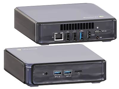 Shuttle Mini PC Devices With Multiple USB HDMI Ports And Compact Design 3d model