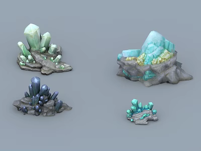 Modern Crystal 3d model
