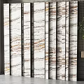 New Chinese-style screen partition screen 3d model