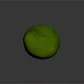 Two Fresh Green Limes on Shiny Reflective Surface with Smooth Skin and Ripe Look