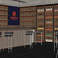 The Modern Bar 3d model