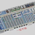 Birds Eye View Of First Floor Interior Layout With Seating Arrangement And Spatial Design