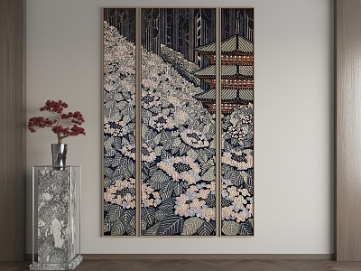 New Chinese Decorative Painting model