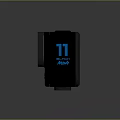 GoPro Hero 11 Action Camera With 5.3K Video Black Design And Blue Logo